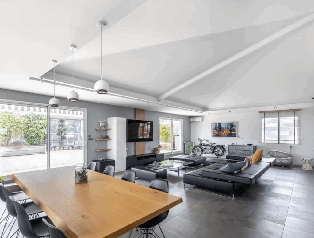 Appartement toit terrasse Tassin-La-Demi-Lune – 5 pièces – 3 chambres – 4  – 158.67 m²