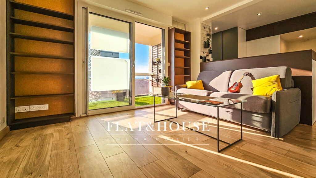 T1 bis + garage Box sous-sol /beaulieu / 35 .5 m2 – 1 pièce – NR chambres – 6  – 35.55 m²