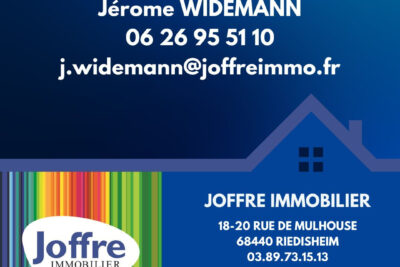 F2 WITTENHEIM – 2 pièces – 1 chambre – 61 m²