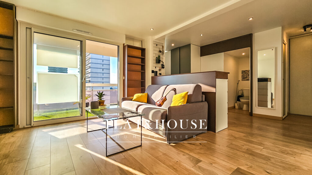 T1 bis + garage Box sous-sol /beaulieu / 35 .5 m2 – 1 pièce – NR chambres – 6  – 35.55 m²