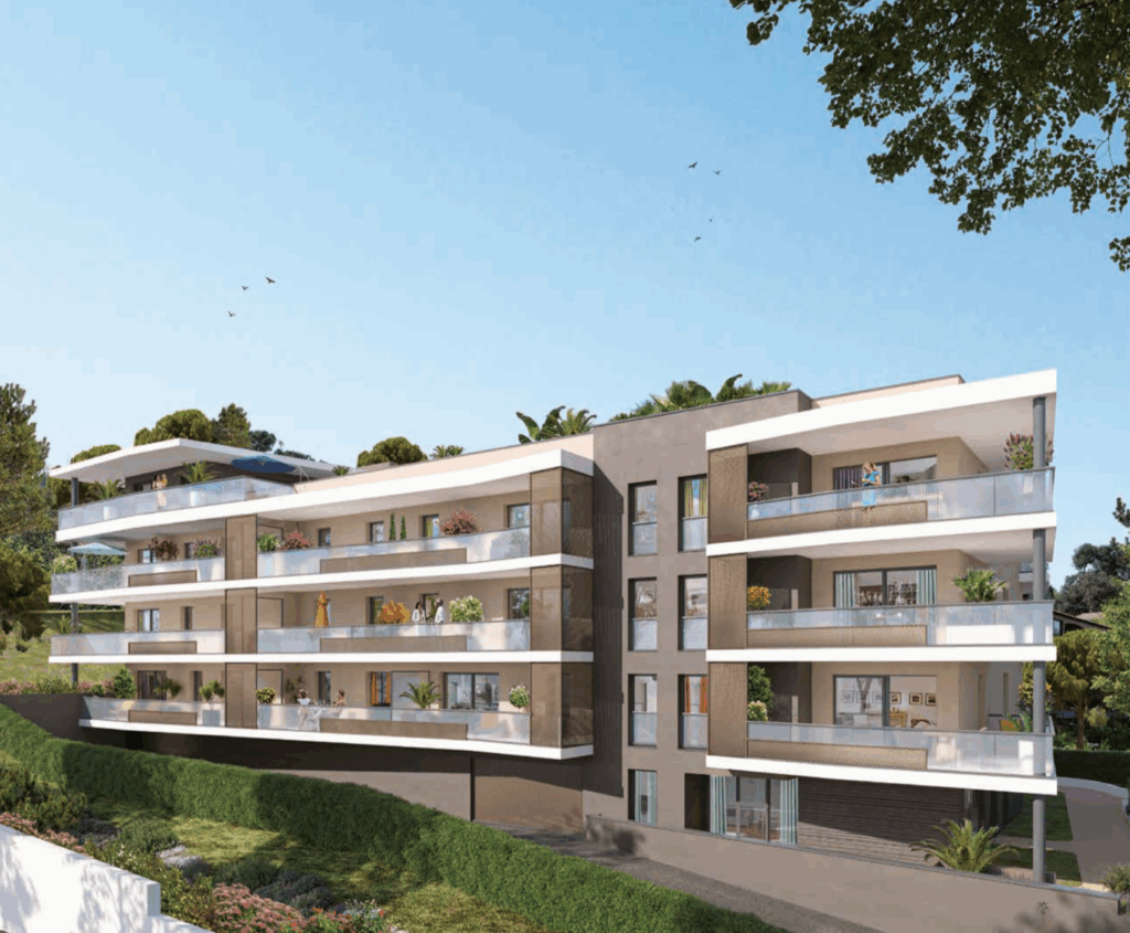 APPARTEMENT T4 DE 75 M2 AU 2EME ETAGE AVEC TERRASSE ET PARKI – 4 pièces – 3 chambres – NR  – 75 m²