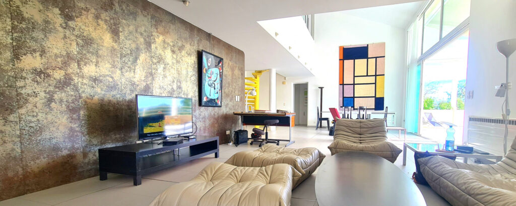 Villa d’architecte avec piscine  – 5 pièces – 3 chambres – 6  – 190 m²