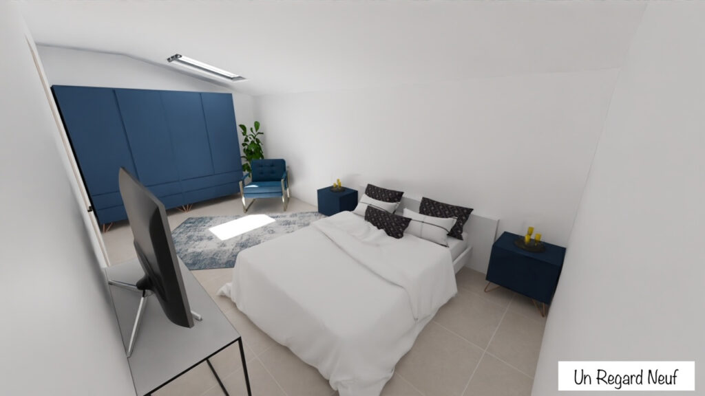 Appartement T3 rénové à Bernex  – 3 pièces – 2 chambres – 6  – 70 m²