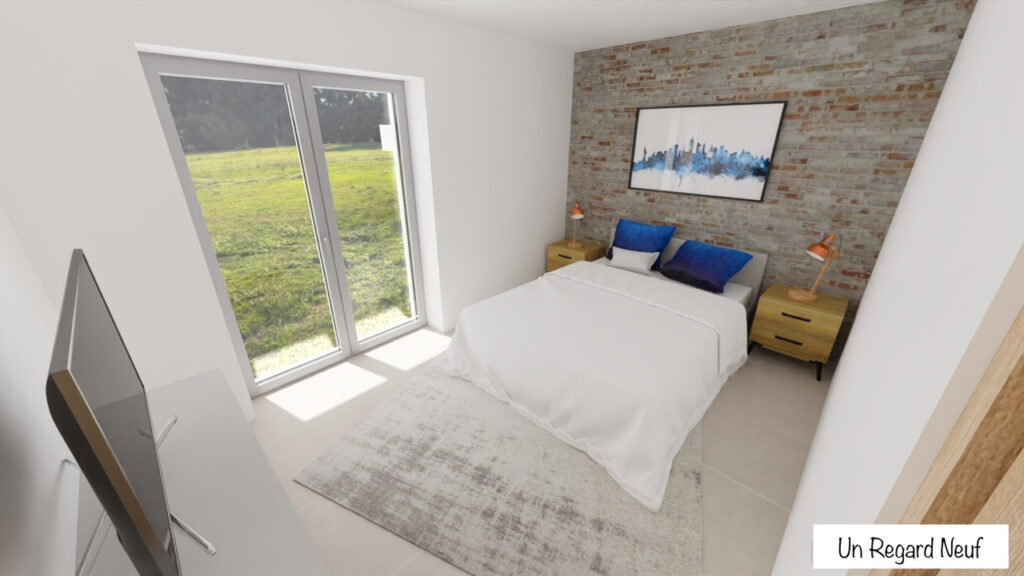 Appartement T3 rénové à Bernex  – 3 pièces – 2 chambres – 6  – 70 m²