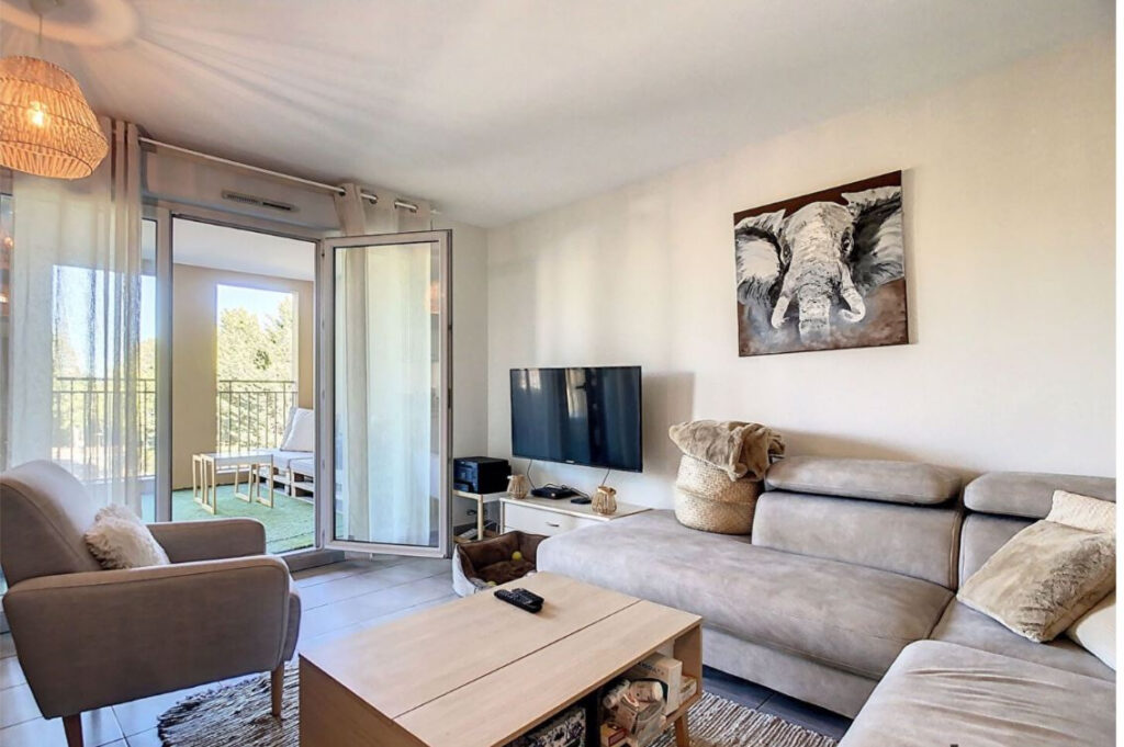 Appartement T3 de 63 m2 avec terrasse et Garage – 3 pièces – 2 chambres – 6  – 63.55 m²