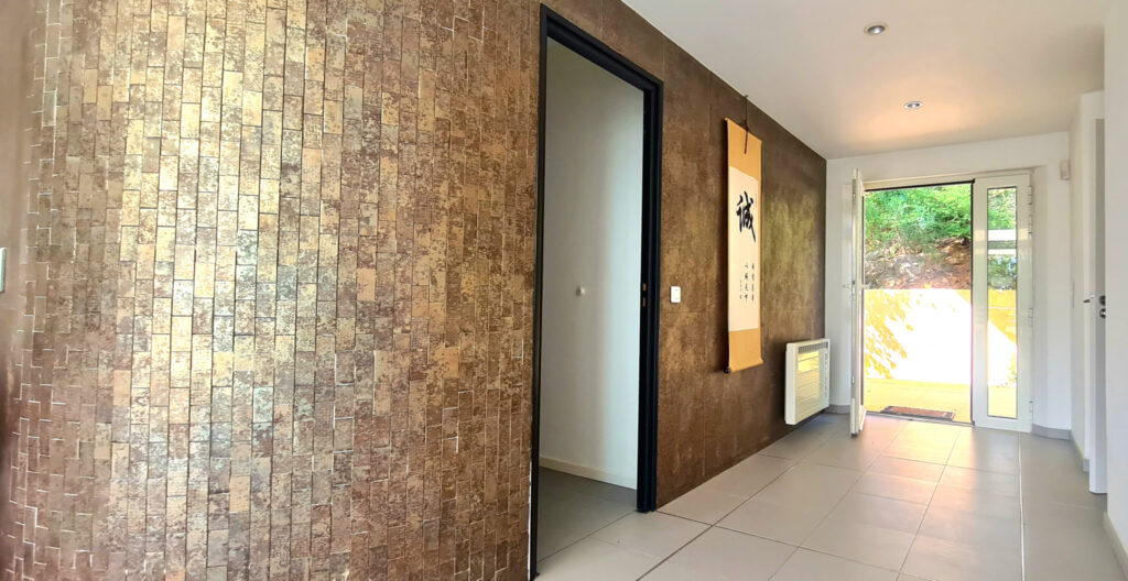 Villa d’architecte avec piscine  – 5 pièces – 3 chambres – 6  – 190 m²