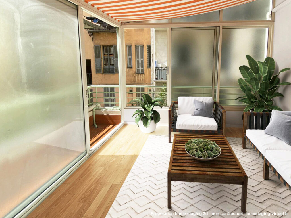 Promenade des Anglais – 4 Pièces en rez-de-jardin – 4 pièces – 3 chambres – 4  – 116.26 m²