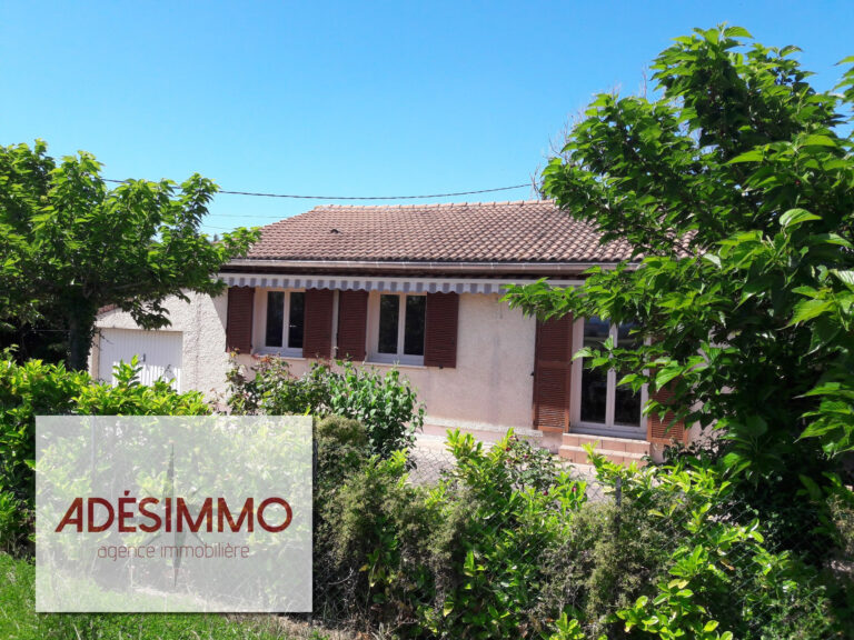  Maison T5 de 110m2  jardin 1220m2  garages & vue sur les Py – 5 pièces – 3 chambres – 110 m²