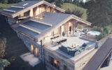 A Vendre, Chalet de 410 m2 sur un Terrain de 814 m2 aux Get – 10 pièces – 6 chambres – 6  – 410 m²