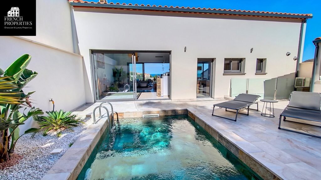 Maison contemporaine – 5 pièces – 4 chambres – 4  – 210 m²