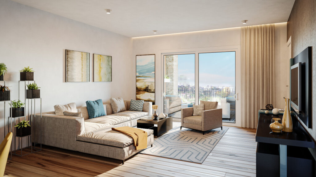 Duplex T4 de 110 m2 avec garage – 4 pièces – 3 chambres – 6  – 109.5 m²