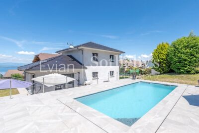 EVIAN LES BAINS VILLA NEUVE AVEC VUE LAC – 6 pièces – 4 chambres – 200 m²