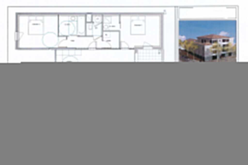 À Draguignan, dans une résidence neuve, livraison prévue 1er t – 3 pièces – 2 chambres – 4  – 75.35 m²