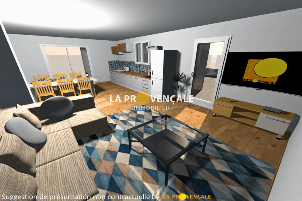 vente appartement 3 Pièce(s) – 3 pièces – 2 chambres – 4  – 80.00 m²