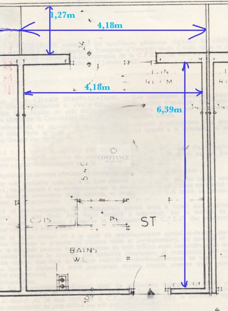 Appartement – 1 pièce – NR chambres – 10  – 23 m²