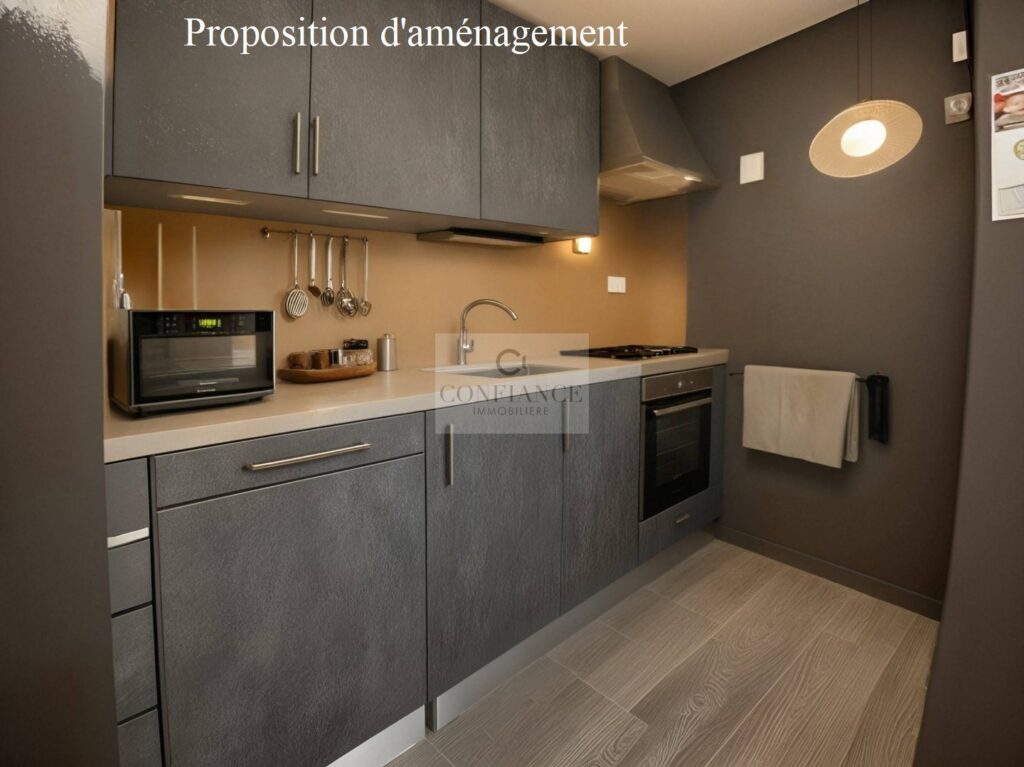 Appartement – 3 pièces – 2 chambres – 10  – 60 m²