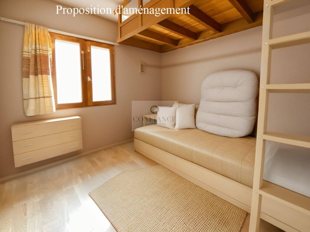 Appartement – 3 pièces – 2 chambres – 10  – 60 m²