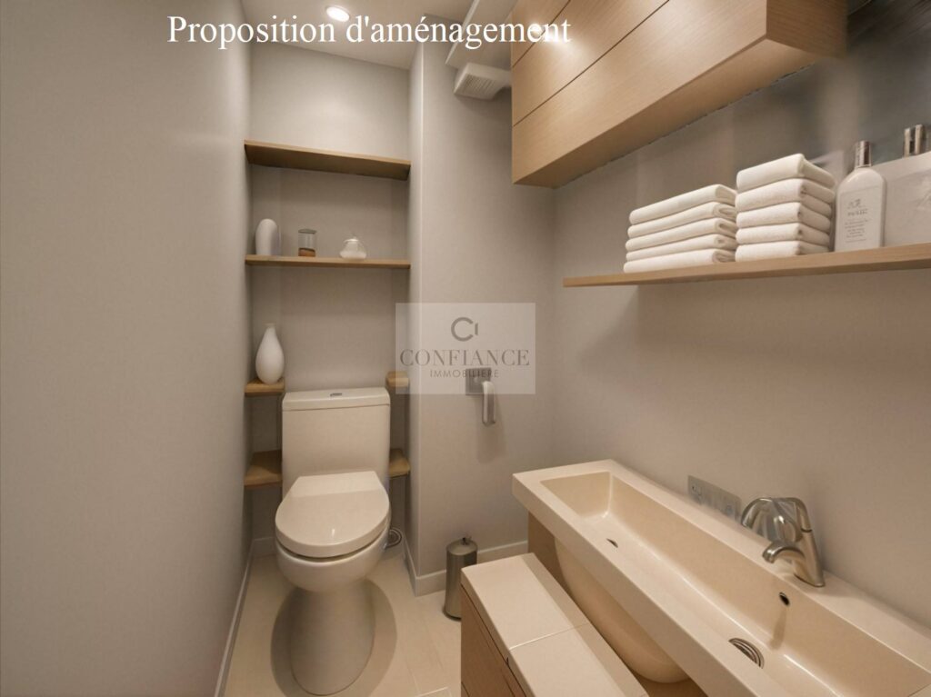 Appartement – 3 pièces – 2 chambres – 10  – 60 m²