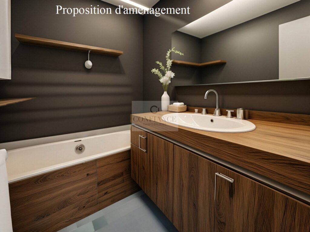 Appartement – 3 pièces – 2 chambres – 10  – 60 m²