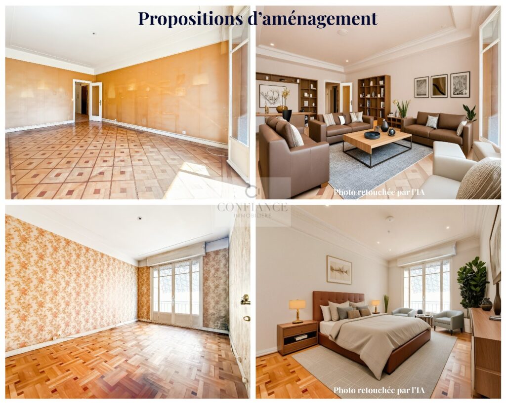 Appartement – 2 pièces – 1 chambre – 60 m²