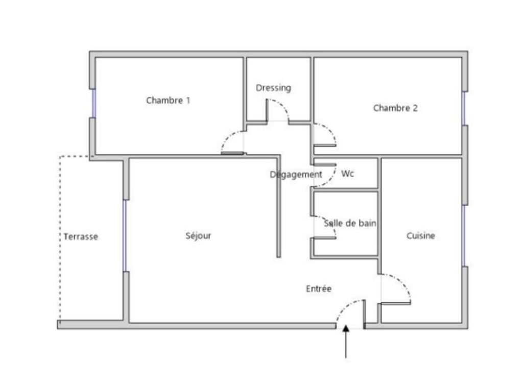 Ajaccio Sanguinaires – T3 avec terrasse, vue mer et Îles Sanguinaires – 3 pièces – 2 chambres – 78 m²