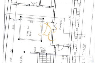 Riad titré El Jadida, proche mer – 10 pièces – 5 chambres – 345 m²