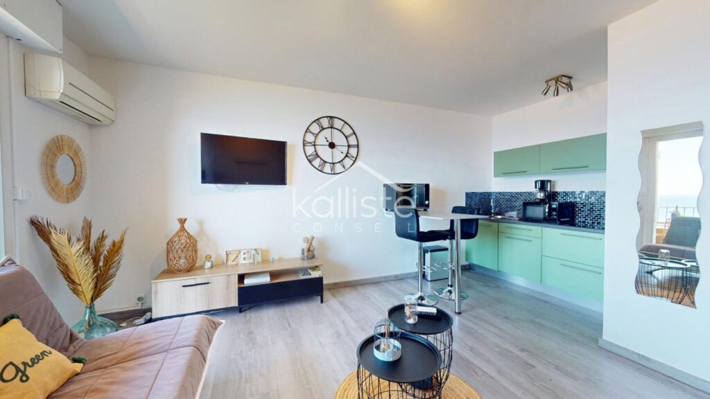 Studio bail mobilité de 10 mois – 28m² – Ajaccio – 1 pièce – NR chambres – 27 m²