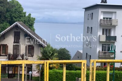 À vendre – Appartement neuf  T3 de 73 m2 hab avec vue lac et jardin privatif à Évian-les-Bains – 3 pièces – 2 chambres – 73 m²