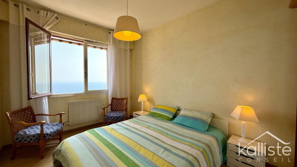 Ajaccio Sanguinaires – T3 avec terrasse, vue mer et Îles Sanguinaires – 3 pièces – 2 chambres – 78 m²