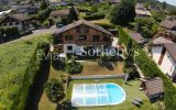 Evian Les Bains chalet avec vue lac panoramique – 5 pièces – 3 chambres – 16  – 154 m²