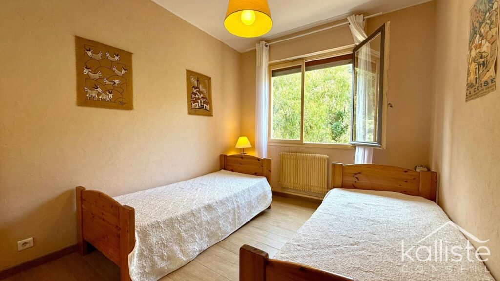 Ajaccio Sanguinaires – T3 avec terrasse, vue mer et Îles Sanguinaires – 3 pièces – 2 chambres – 78 m²