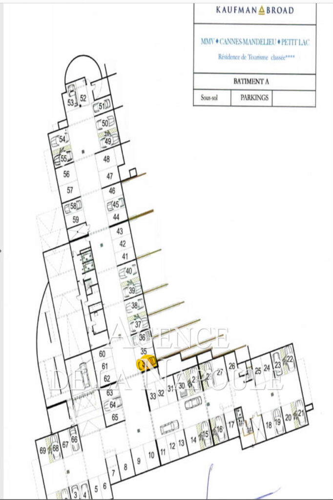 vente appartement 2 Pièce(s) – 2 pièces – 1 chambre – 38.00 m²