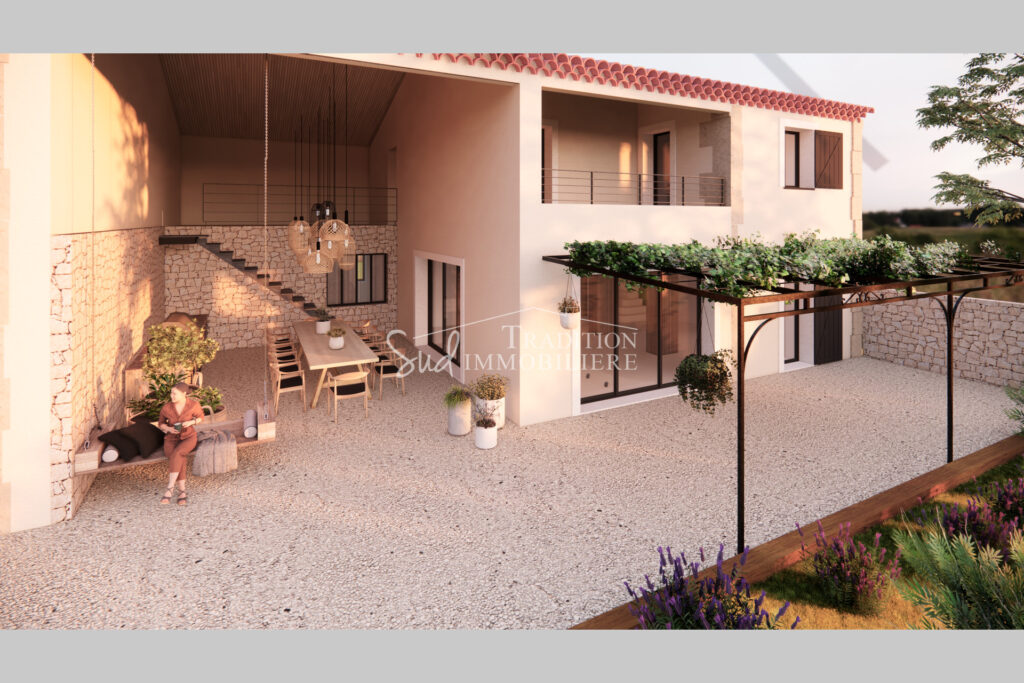 ST REMY DE PROVENCE – AU CALME – 7 pièces – 4 chambres – 143.06 m²