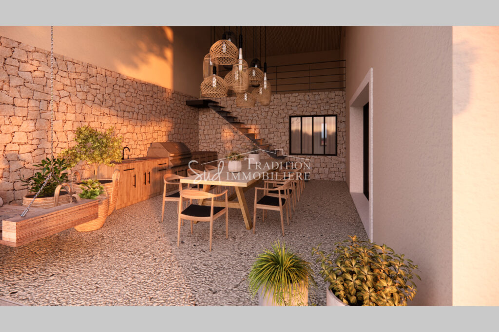 ST REMY DE PROVENCE – AU CALME – 7 pièces – 4 chambres – 143.06 m²