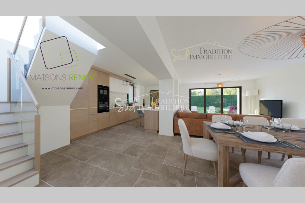 ST REMY DE PROVENCE – AU CALME – 7 pièces – 4 chambres – 143.06 m²