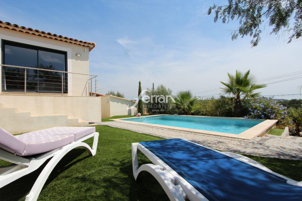 A vendre Villa de 152m² sur 750m²- Trans en Provence – 4 pièces – 3 chambres – 152.00 m²