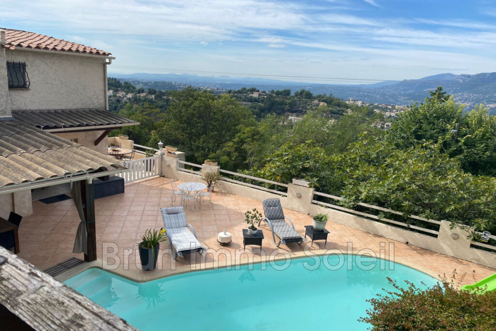 ASPREMONT 06 hauteur nice   agence BRUN IMMO SOLEIL  7 Boulev – 6 pièces – 4 chambres – 4  – 180.00 m²