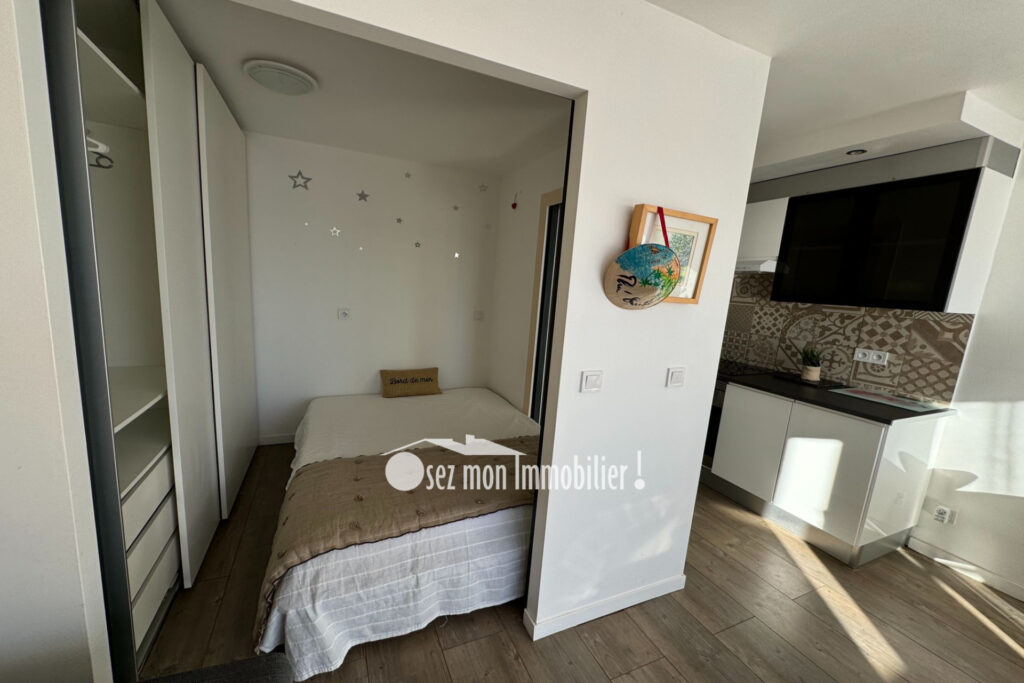 vente appartement 2 Pièce(s) – 2 pièces – 1 chambre – 25.03 m²