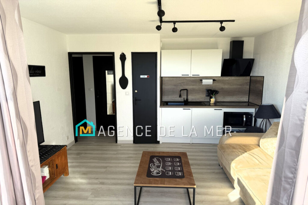 vente appartement 2 Pièce(s) – 2 pièces – 1 chambre – 39.90 m²