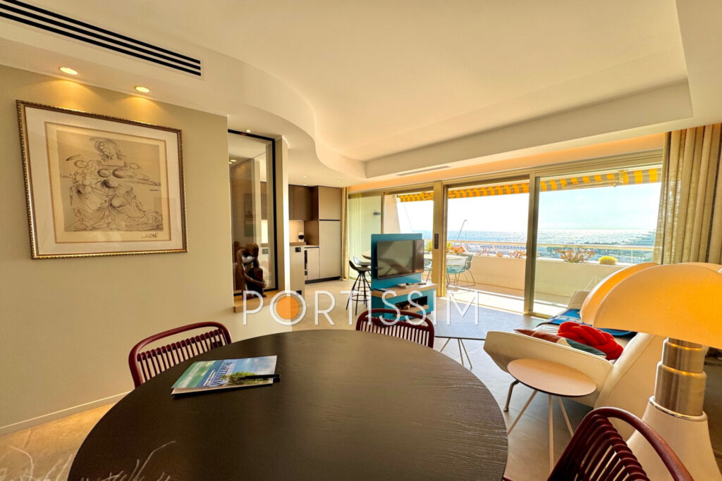 Deux pièces d’exception – Marina Baie des Anges   – 2 pièces – 1 chambre – 46.40 m²