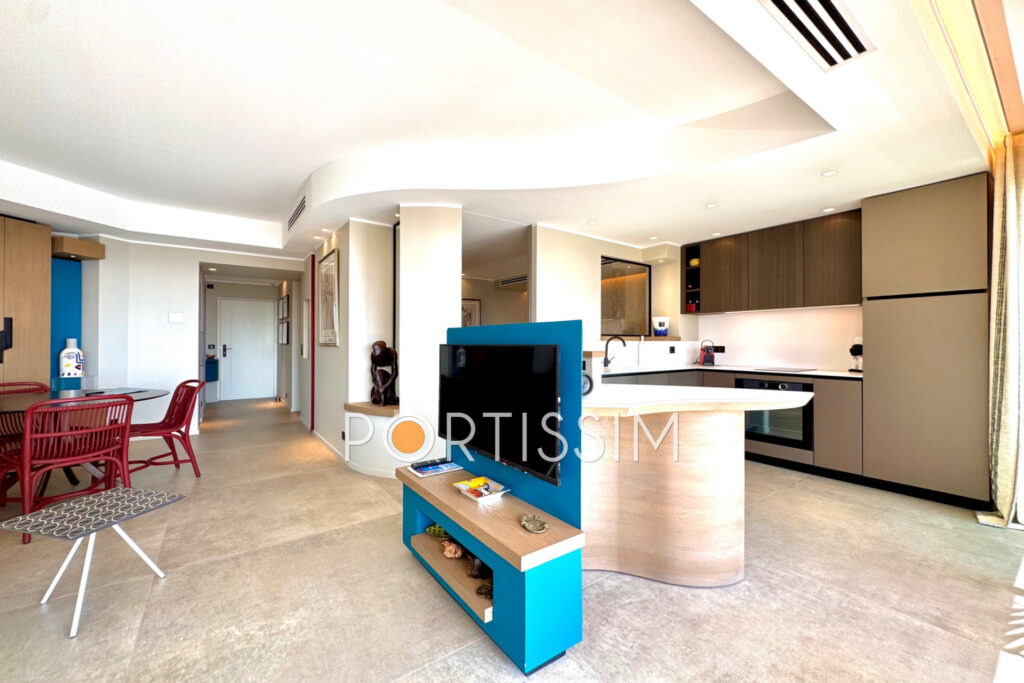 Deux pièces d’exception – Marina Baie des Anges   – 2 pièces – 1 chambre – 46.40 m²