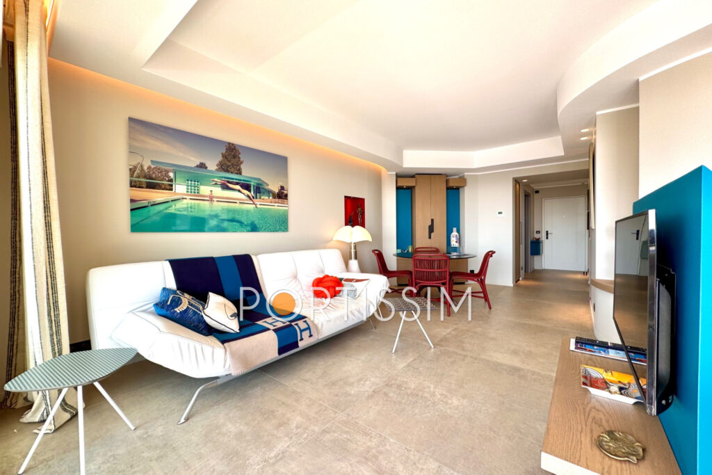 Deux pièces d’exception – Marina Baie des Anges   – 2 pièces – 1 chambre – 46.40 m²