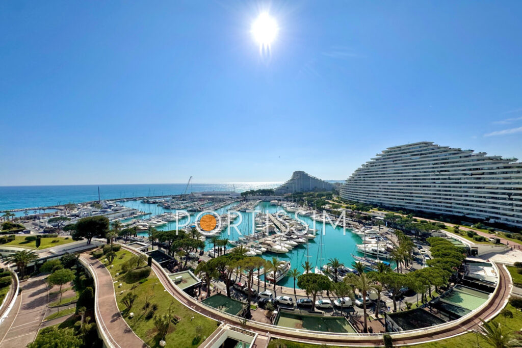 Deux pièces d’exception – Marina Baie des Anges   – 2 pièces – 1 chambre – 46.40 m²