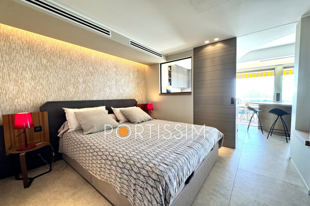 Deux pièces d’exception – Marina Baie des Anges   – 2 pièces – 1 chambre – 46.40 m²