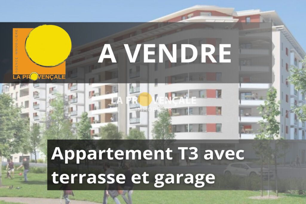 vente appartement 3 Pièce(s) – 3 pièces – 2 chambres – 60.20 m²