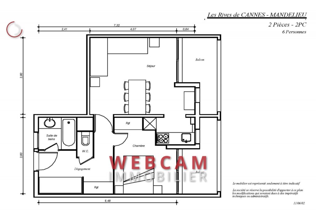 vente Idéal investisseur 2 Pièce(s) – 2 pièces – 1 chambre – 39.40 m²
