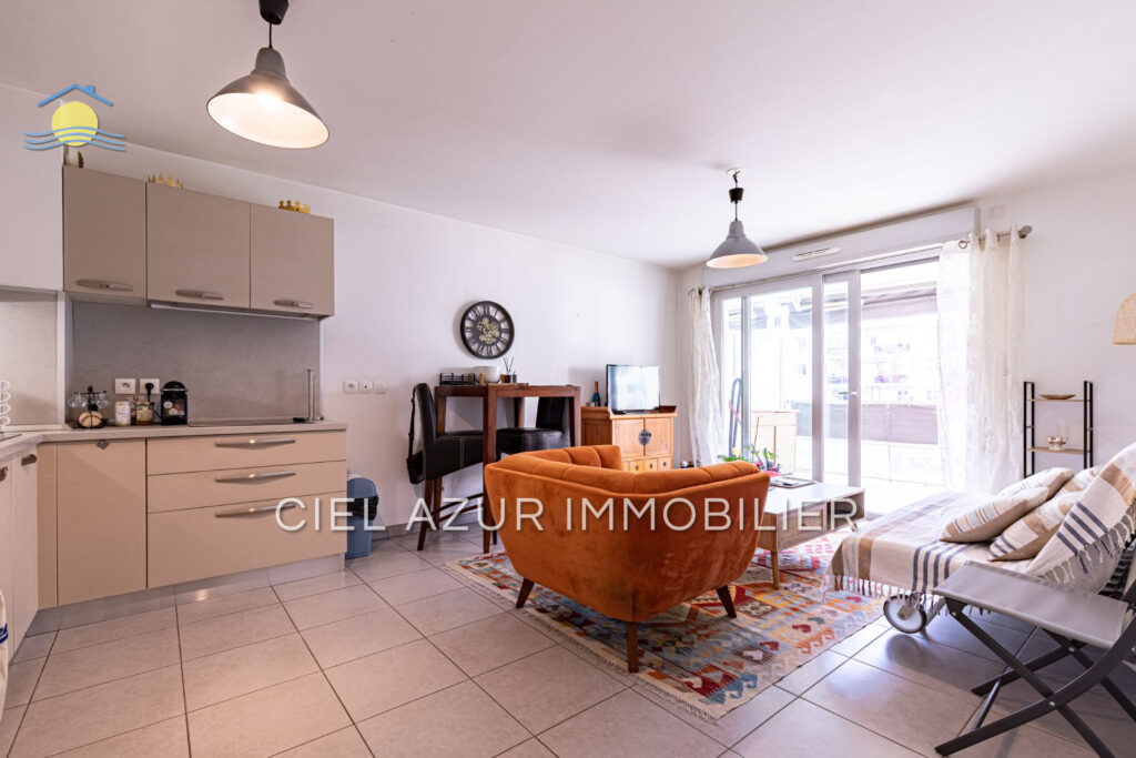 vente appartement 2 Pièce(s) – 2 pièces – 1 chambre – 37.27 m²