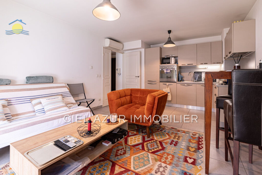 vente appartement 2 Pièce(s) – 2 pièces – 1 chambre – 37.27 m²