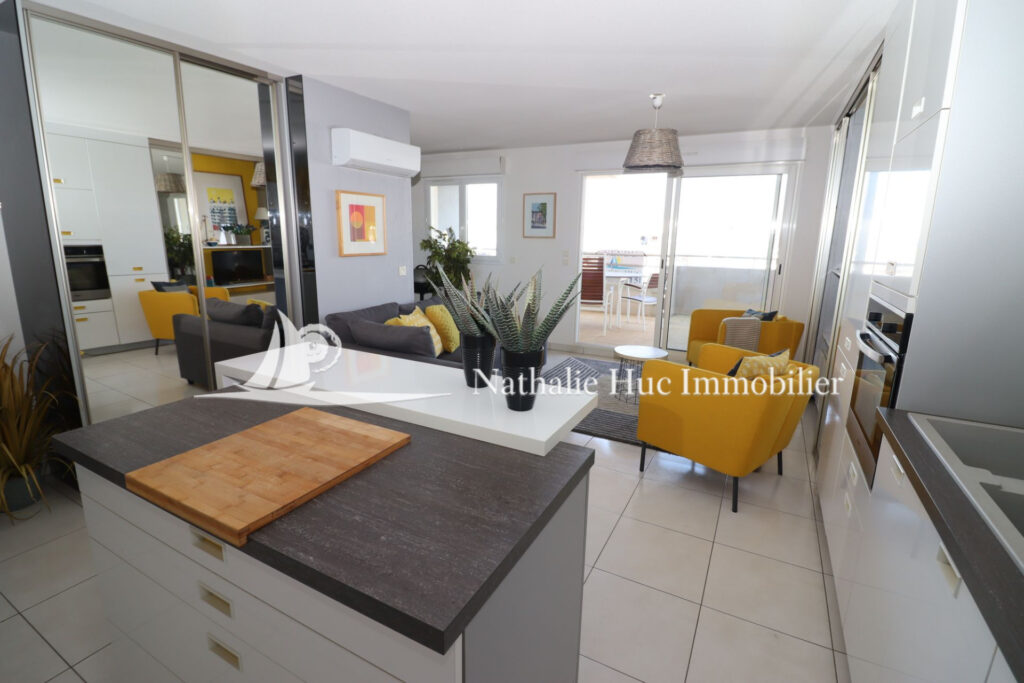 vente appartement de prestige 3 Pièce(s) – 3 pièces – 2 chambres – 75.57 m²