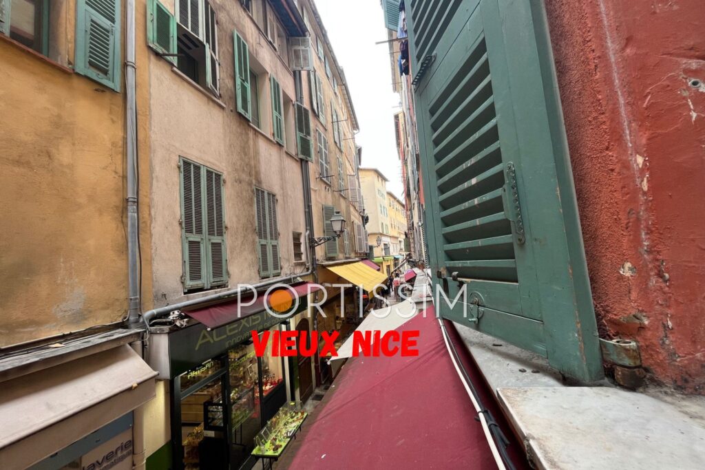 NICE – VIEUX NICE – APPARTEMENT 3/4 PIECES; – 3 pièces – 3 chambres – 58.00 m²